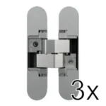 3x Blind scharnier RVS per deur +&euro;&nbsp;240,00