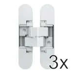 3x Blind scharnier wit per deur +&euro;&nbsp;240,00